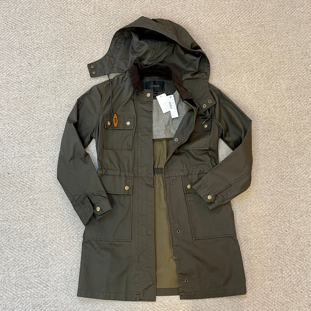 J. Crew Women's Waxed Jacket